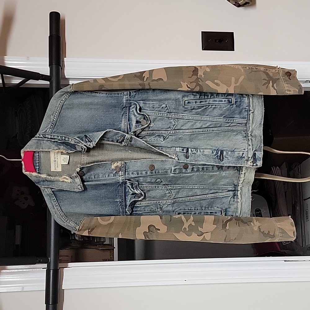 Ralph Lauren Denim and Supply Camouflage Jean Jacket